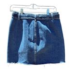 PacSun  Denim A-Line Belted Mini-Skirt With Pockets NWOT Size 26 Photo 2