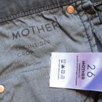 NWT Mother Insider Ankle in So Far Gone Faded Black Crop Bootcut Jeans 26 Photo 3