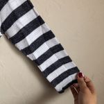 Jack by BB Dakota Jack Blue/White Striped Hi-Low Sweater Photo 4