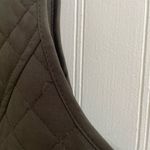 G.H. BASS Quilted Snap Front Collared Equestrian Outdoor Vest Olive Green Size L Size L Photo 8