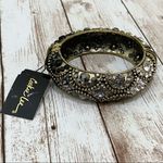 Cookie Lee NWT Crystal Hinged Bangle Bracelet Photo 4