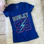 Hurley  V-Neck T Shirt Size Medium Photo 0