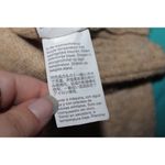 J.Crew Women's  Tan Brown Nylon Lambs Wool Crewneck Long Sleeve Sweater Size M Photo 5