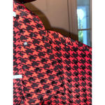 Diane Gilman Women's Dress & Jacket M Red Black Photo 2