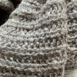 H&M ⭐️  Brown Chunky Cable Knit Circle Infinity Winter Scarf EUC Photo 4