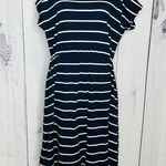 Women's Navy with White Stripes Short Photo 0
