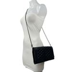 Rebecca Minkoff  Love Quilted Leather Women's Black Chain Lock Crossbody Handbag Photo 4