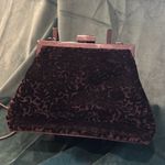 Hillard & Hanson Elegant Black  Velvet Women's Bag Photo 3