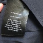 Aritzia Talula Cadogan Dress Tie Neck Boho navy Floral Print Small Photo 7