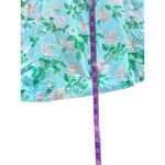 Hill House Home The Nap Dress Floral Puff Sleeve Smocked Square Neck M Blue Size M Photo 3