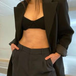 Aritzia Babaton / Sculpt Knit Bra Top Black Size XS Photo 0