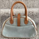 Christian Dior Dior Vintage Denim Saddle Bowler Bag, light wash, small size Photo 1