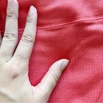 J.Crew • SculptStretch high-rise ribbed bike short coral pink active workout run Photo 7