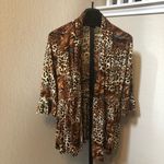 Nicole Marie leopard kimono size medium Brown Photo 3
