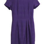 Nanette Lepore  Purple Mini Zip Up Dress Size 2 Photo 0
