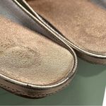 Kate Spade Leather Mules Gold Metallic Slip On Flats, Sz 7 Photo 13