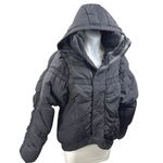 Free People NEW Women's Black Hooded Hoodie Winter Ski Puffer Coat Jacket Sz XS Photo 1