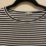 Free People Intimately Black & White Striped T-Shirt Size Small Photo 1