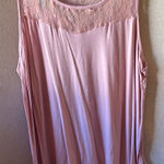 Obsessive Love  Mauve Lace Tank Top 1X Photo 0