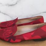 Valentino women’s L'amour brocade red heart smoking slipper flats IT US 6.5 Photo 4