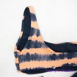 NEW Free People Martha Rey Harper‎ tie dye bikini top, size M Black Size M Photo 6