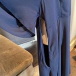 Women’s Blue Short Sleeve V Photo 9