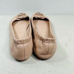 Tory Burch  Minnie Travel napa Leather Ballet Flats Shoes beige size 8 Photo 4