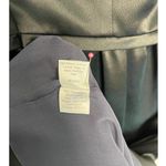 Vera Wang Lavender Label  Beaded Cocktail Ruffle Sleeveless Satin Dress Black 6 Photo 11