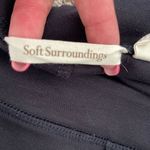 Soft Surroundings  Women's Leggings Elastic Waistband Tights Medium‎ Black Photo 3