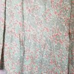 Joie  100% LINEN TIERED PALE FLORAL NATURE PRINTED TANK DRESS S NWT Photo 6