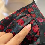 On 34TH Black and Red Wrap Style Dress with Bishop Sleeves V Photo 4