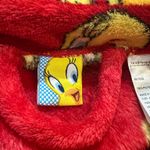 Warner Brothers Warner Bros Red Soft Fluffy Tweety Bird Robe size XL Photo 6