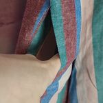 Madewell CAP SLEEVE STRIPED LINEN BLEND TIE ACCENT WIDE LEG JUMPSUIT 4 Photo 5