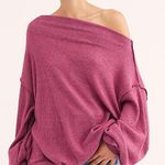 Free People We The Free Main Squeeze Hacci Top In Sweet Myrtle Size Medium Photo 0