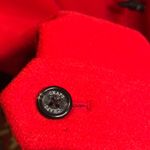 CHAPS Red Hooded Toggle Coat Large Photo 3