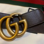 Gucci Web Belt with GG logo Size 75/30 Photo 1