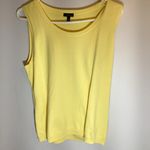 Talbots Light Yellow Knit Cardigan with Tank Photo 2