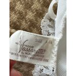 Vintage 60 Womens Slip Vaserette Hollywood White Size Small/36 Lace Photo 2