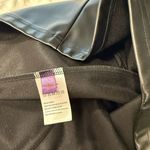 Black faux leather dress Photo 3