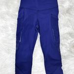 Lululemon Fast As Light Crop in Emperor Blue navy Photo 1