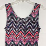 Ambiance Apparel Ambiance Chevron Print Boho Romper Size Medium Photo 5