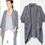 Babaton  Aritzia XXS/XS Gray, White Javier Italian Mohair Wool Open Cardigan Photo 1