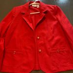 Blazer Size 12 Red In Color Photo 0