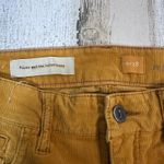 Pilcro and the Letterpress  Mustard Yellow Corduroy Pants | Size 28 | MSRP $98 Photo 1