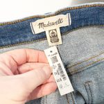 Madewell  Mid Rise Stovepipe Slim Straight Jeans Blue 27 Tall Photo 2