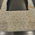NWT Elegant Pearl & Rhinestone Beaded Cream Shoulder Bag Photo 6