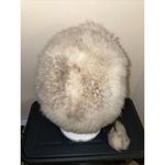 Saint Laurent Vintage YSL Yves  fur bonnet hat with pompoms One Size‎ Photo 5