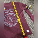 Eddie Bauer NWT  plum workwear stain resistant long sleeve shirt M Photo 8