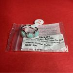 Bomb Party RBP8580 “Dream And Do” Lab Grown Opal on Rhodium Size 10 Ring NWT Blue Photo 4