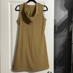 Athleta  Womens Tan Hooded Sleeveless Dress Size Small Photo 7